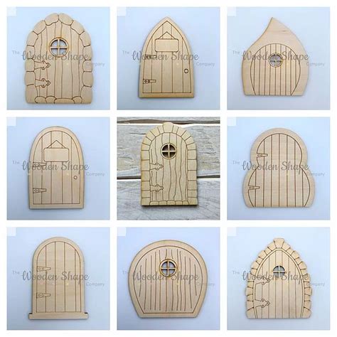 Laser Cut Shapes Mdf Northern Ireland Wooden Shape Company Fairy Doors