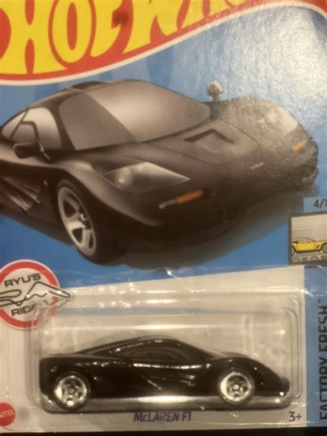 Hot Wheels McLaren F1 Black 2022 Factory Fresh NEW EBay