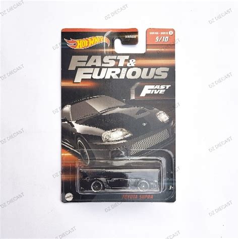 Jual Hot Wheeles Fast And Furious TOYOTA SUPRA MK 4 FREE PROTECTOR Shopee Indonesia