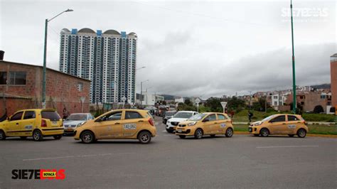 Taxistas De Tunja Tuvieron Que Levantar Los Bloqueos Que Adelantaron