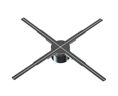 3D Hologram Projector Advertising Display Fan Wall Mounted Player 3D Naked Eye 2K HD LED Photo