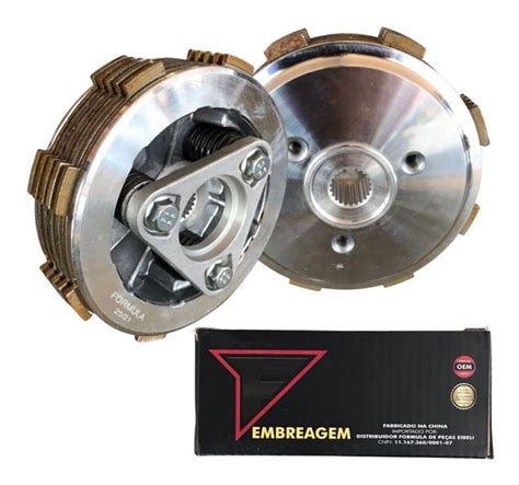 KIT EMBREAGEM COMPLETA DIAFRAG HONDA CG 160 TITAN FAN 55 OFF