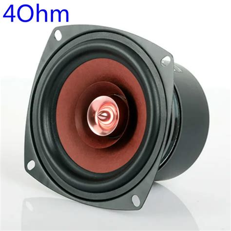 Tenghong 4 Inch Bookshelf Speaker 4 Ohm 8 Ohm 30W Hifi Bullet Full