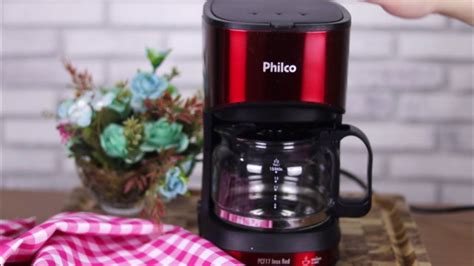 Cafeteira El Trica Philco Pcf Inox Red Vermelha E Preta X Caras