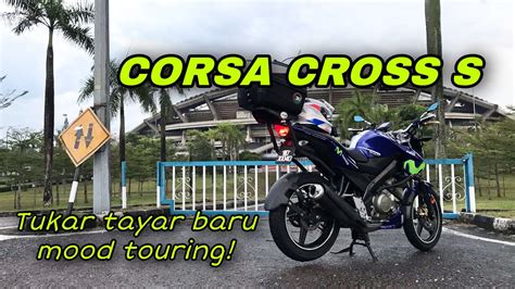 CORSA CROSS S Tayar Dual Purpose Adventure Touring YouTube