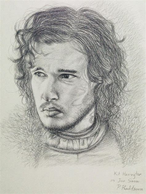 Jon Snow Drawing