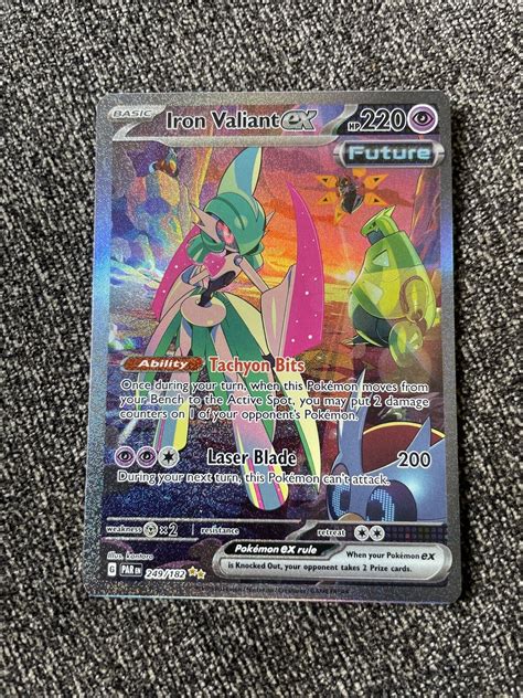 Pok Mon Tcg Iron Valiant Ex Paradox Rift Holo Special