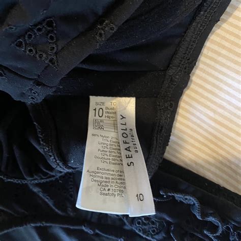 Seafolly Bikini As New Size 10 Off The Shoulder Depop