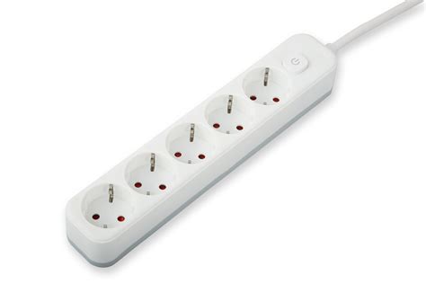 5 Way Universal Standard Grounding Extension European Multi Power Sockets China Power Strips