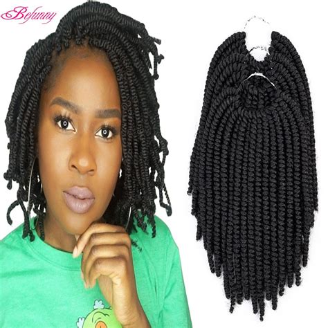 Buy Befunny 8inch 3packs Small Havana Mambo Twist Crochet Braids Hair