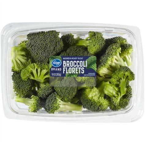 Kroger Broccoli Florets 10 Oz Frys Food Stores