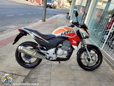 HONDA CB 300R REPSOL Ano 2014 R 14 900 00 De Pieri Motos