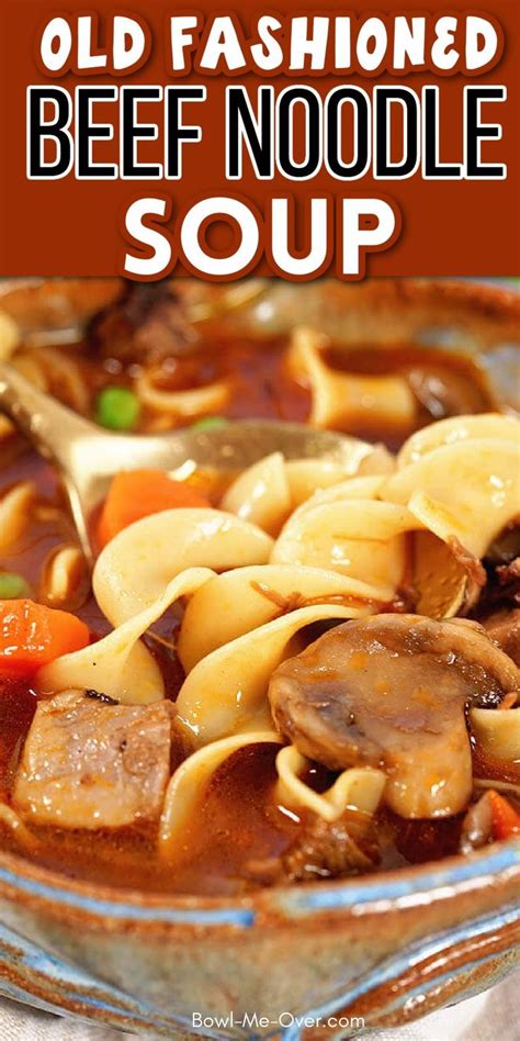 Beef Noodle Soup Recipe Beef Soup Recipes Beef Noodle Soup Beef And Noodles