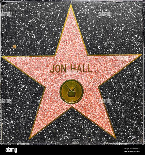 Hollywood Hall Of Fame Star Hi Res Stock Photography And Images Alamy