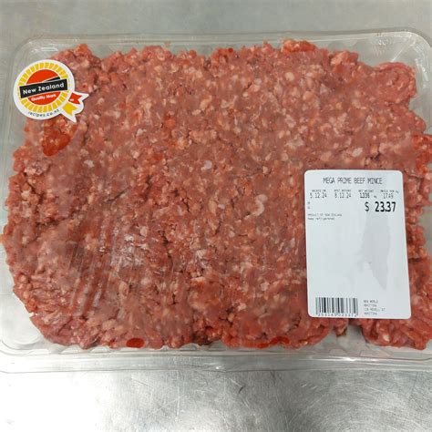 New World Hokitika brand Mega Prime Beef Mince and Prime Beef Mince