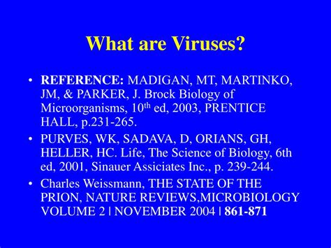 Ppt Biodiversity I Biol What Are Viruses Powerpoint