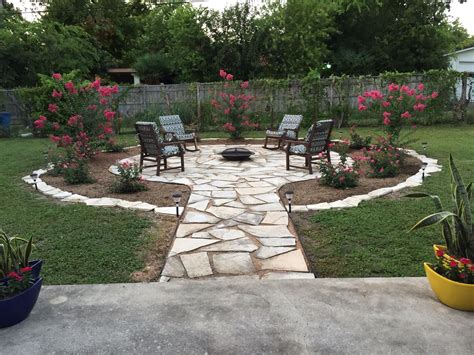 Diy Stone Patio Ideas