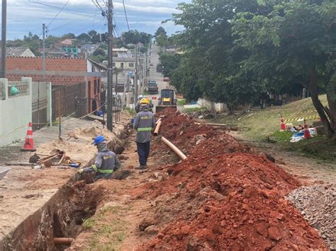 Pmsm Sisp Prefeitura E Corsan Iniciam Obra Para Liga O De Esgoto