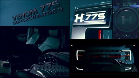 New Ford F 150 Hennessey Venom 775 Supercharged Teaser Shows