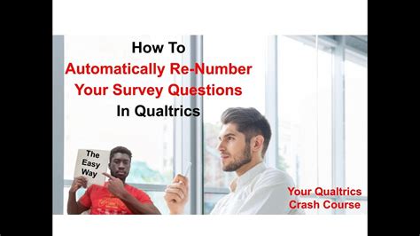 How To Re Number Your Survey Questions Automatically In Qualtrics YouTube