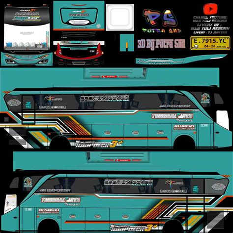 Livery Bussid Tunggal Jaya Jupiter Ini Listnya Esportsku