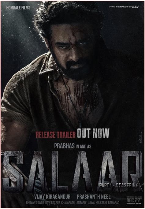 Salaar Release Trailer Review Cinejosh