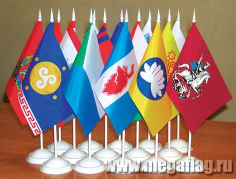 Мегафлаг | Флаги настольные | Изготовление настольных флагов, флажки на ...