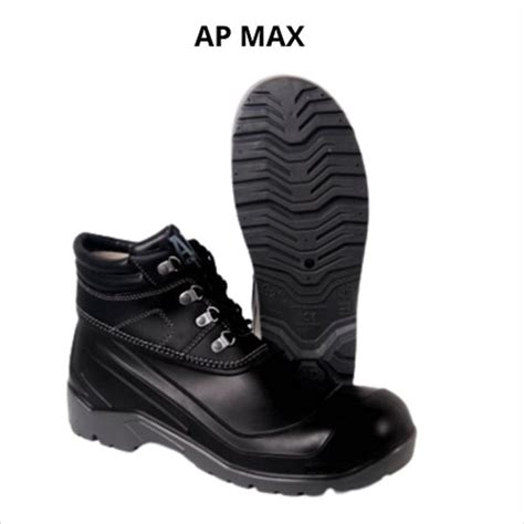 Jual SEPATU BOOT SAFETY AP BOOTS AP MAX HITAM KONTRUKSI PROYEK SIZE