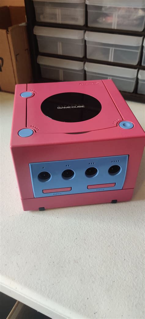 Nintendo Gamecube Console Pink And Blue Dol 001 Etsy