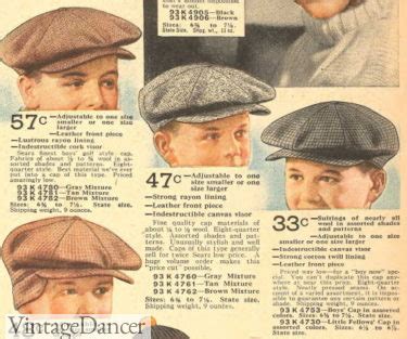 1930s Men's Hat Styles and Fashion History