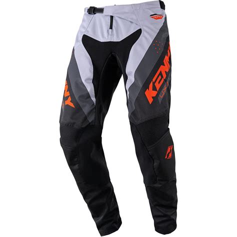 Pantalon Cross Force Kenny Noir Gris Orange Moto Axxe Fr Pantalon Cross