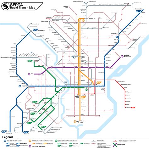 map of septa bus routes 6