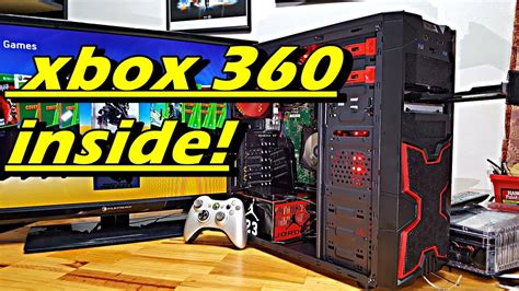 My Gaming Rig Is Still An Xbox 360 But In A Pc Case Youtube