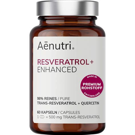 Neu Resveratrol Plus Hochdosiert Mg Premium Trans Resveratrol Aus