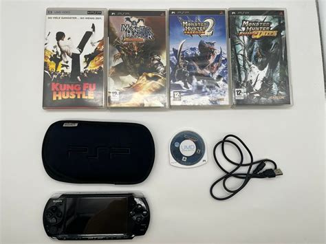 Sony Psp 4 Spiele Ladekabel Original Playstation Portable Kaufen Auf