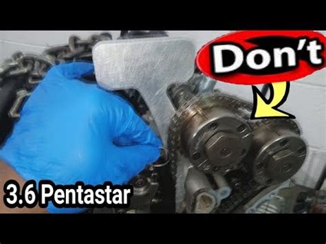 How To Replace A CAMSHAFT CAM Phaser Rocker Arms 3 6 Pentastar