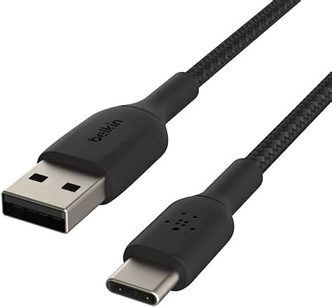 Belkin Boost Charge Braided Usb C Cable Usb C To Usb A Cable Usb Type