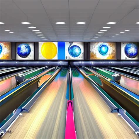 Bowling Alley Made Out Of Jell O Stable Diffusion Openart