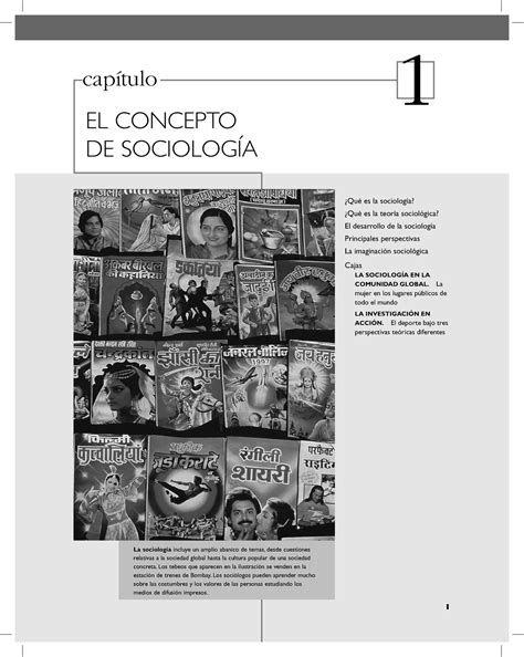 Concepto De Sociologia 1 Capítulo El Concepto De