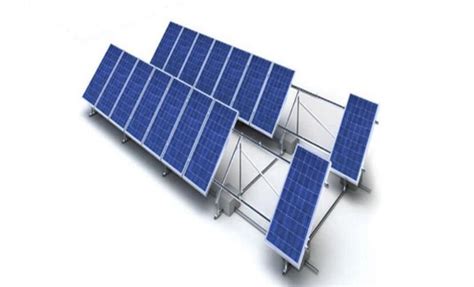 Durable Solar Panel Flat Roof Mounting Kits , Rapid Installation ...