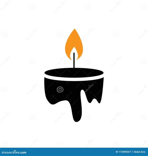 Candle Logo Icon