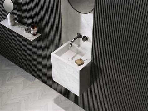 Single Wall Mounted Natural Stone Washbasin Pb Basin By Cocoon