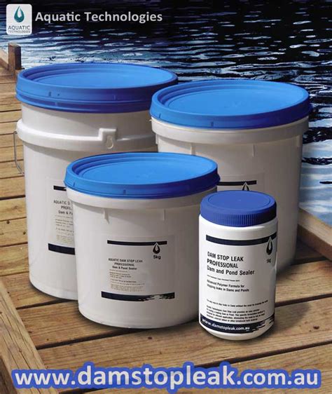 Aquatic Dam Stop Leak Professional Kg Aquatic Technologies