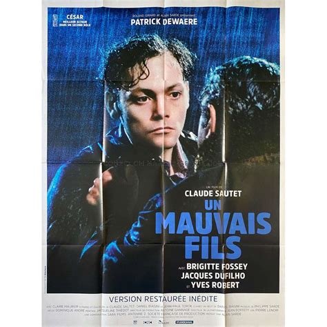 Affiche De Cinéma Française De Un Mauvais Fils 120x160 Cm