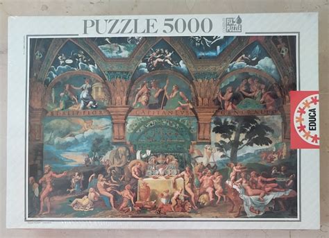 5000 Educa Wedding Feast Of Cupid And Psyche Rare Puzzles