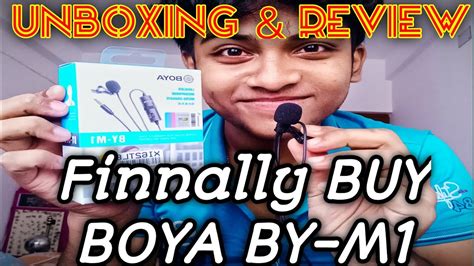 Boya M Mic Unboxing Review Best Budget Micboya By M Real