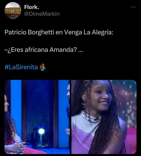 Los Mejores Memes A Patricio Borghetti Tras Comentario A Halle Bailey