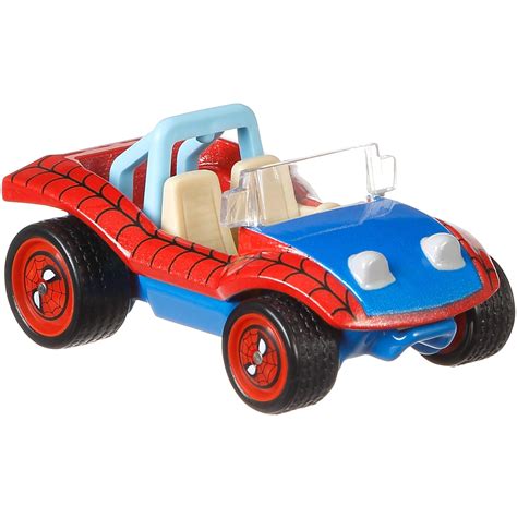 Hot Wheels Pop Culture 1 64 Scale Spider Mobile Walmart