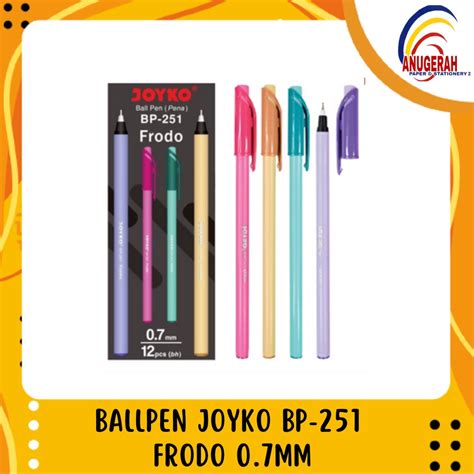 Jual Ball Pen Pulpen Pena Joyko BP 251 Frodo 0 7 Mm LSN Shopee