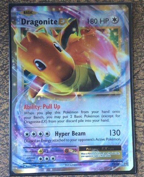 Dragonite Ex Pokemon Card Printable Cards